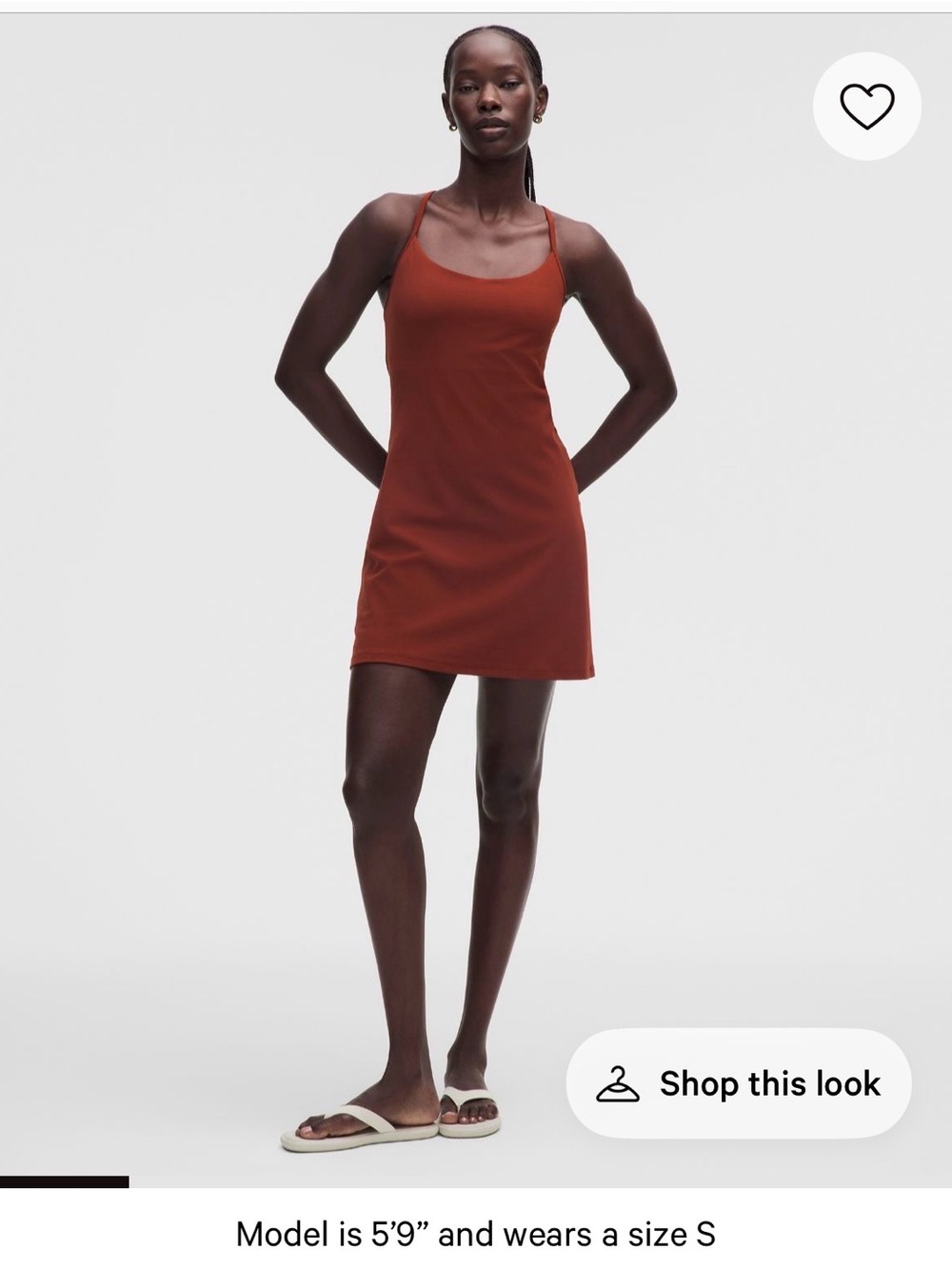 Lululemon Flow Y Dress B/C CACH S Cranberry Charm